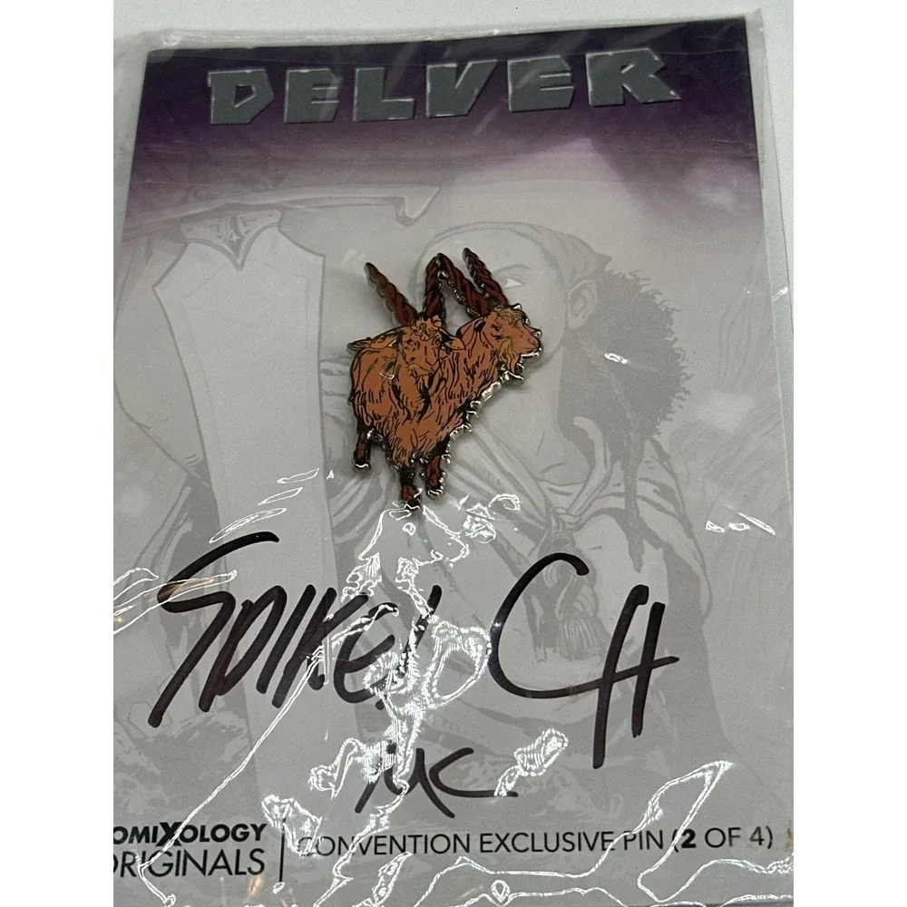 Delver Spike! CA Comicology Originals Convention Exclusive‎ Pin (2 of 4) New